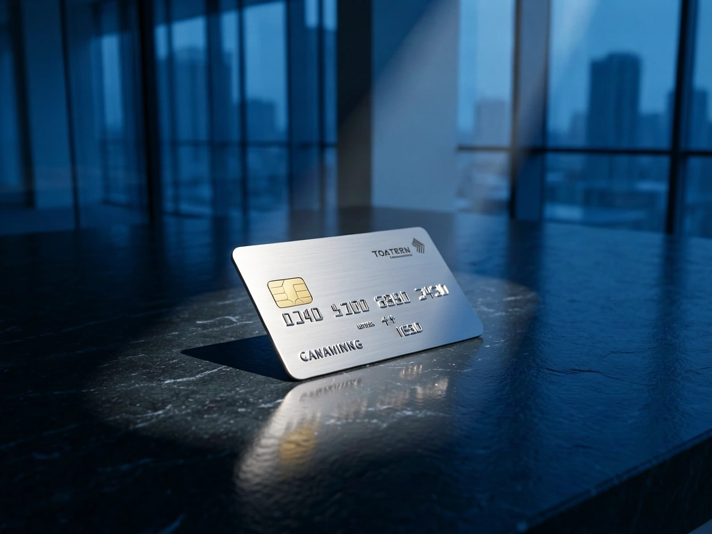 Premium credit card representation